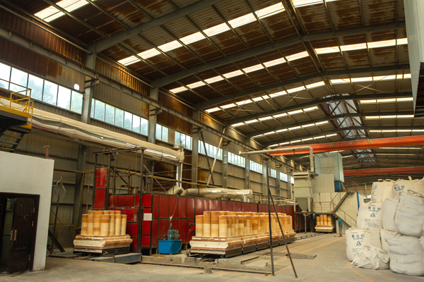 CALCINED WORKS TUNNEL KILN 2